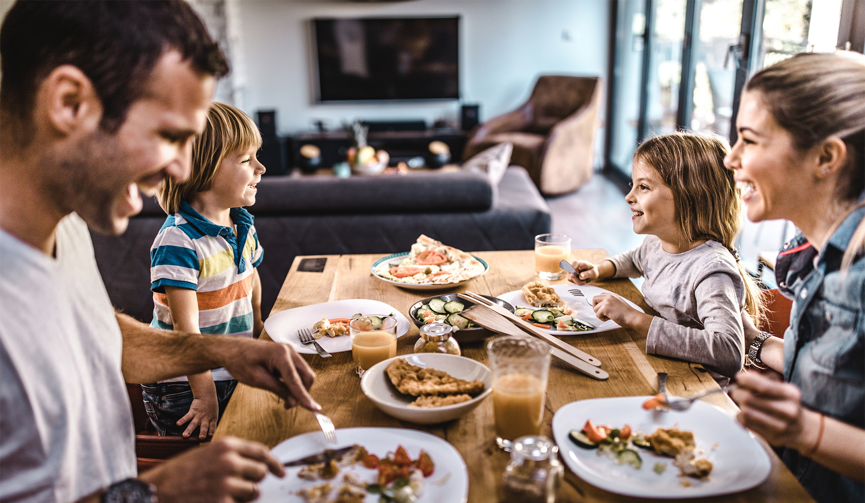 Wspólne obiady – lepszy rozwój dziecka