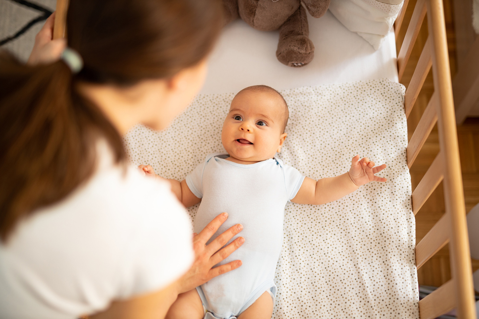 Pościel dla niemowlaka – jaką wybrać? /fot. iStock