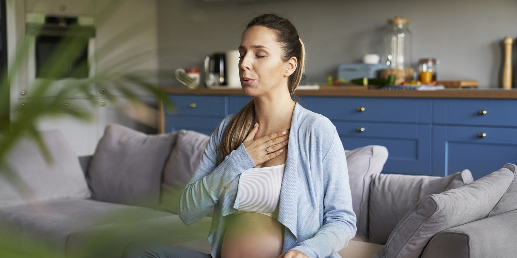 Duszności w ciąży - co oznaczają i jak z nimi walczyć? /fot. iStock